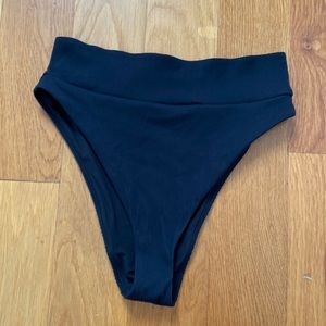 Aerie black swim bottoms